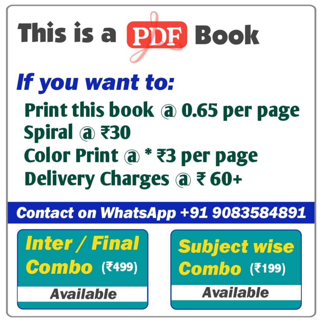 PDF CA CMA FINAL IDT CONCEPT NOTES AND QUESTION BANK By CA RIDDHI