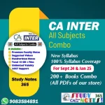 CA Inter New Syllabus All Notes Combo for 2024