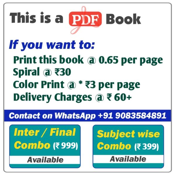 CMA Final SCM MCQ Book by CA Satish Jalan Sir