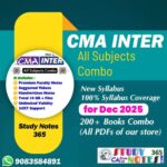 CMA Inter New Syllabus All Subjects Combo for Dec 2025
